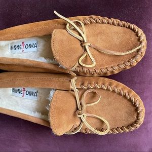 Minnetonka Softsole sleepers Moccasin Leather 10